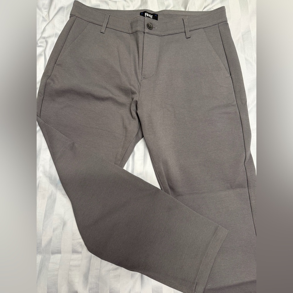 PAIGE Men's Charcoal Chinos